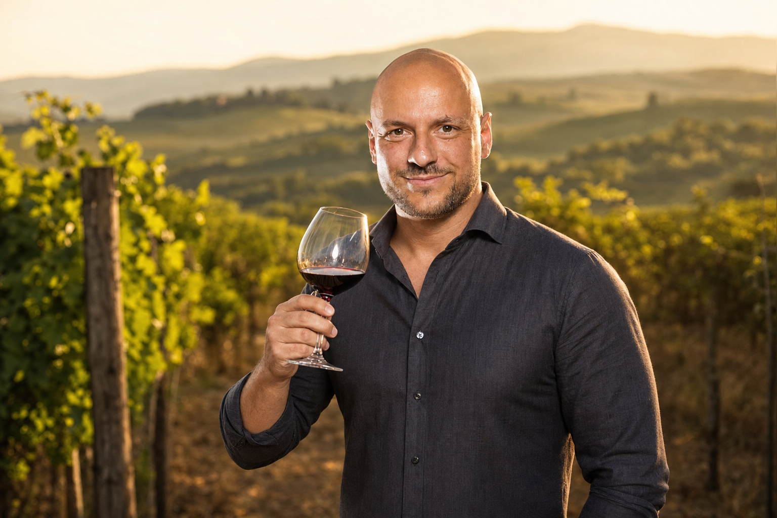 Zakladatel Vini d'Elite ve vinařské oblasti